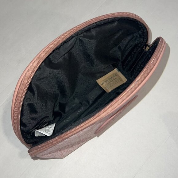 𝅺GUESS blush fulton travel cosmetic pouch - Picture 6 of 11